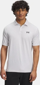 Under Armour Tee To Green Printed Poloshirt kurzarm white/halo gray/black (Herren)