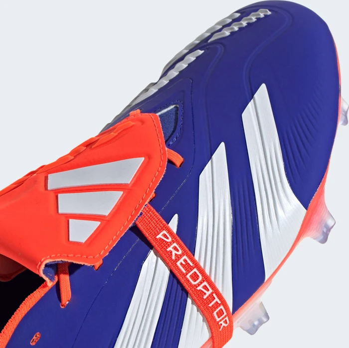 adidas Predator Elite Fold-Over Tongue FG lucid blue/cloud white/solar red