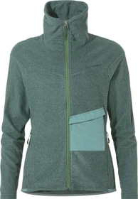 Vaude Yaras Fleece Fahrradjacke dusty moss (Damen)