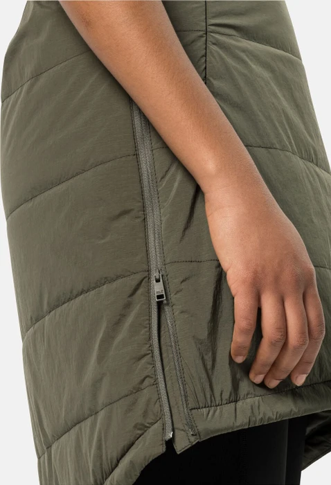 Jack Wolfskin Alpenglühen Skirt Rock kurz dusty olive (Damen)