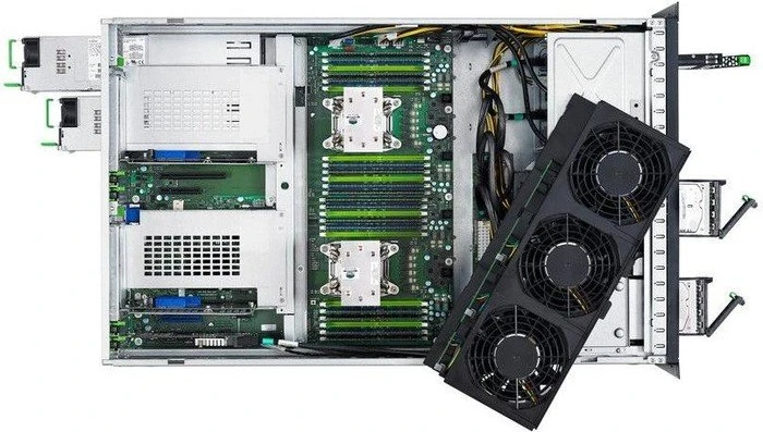 Fujitsu Primergy TX2560 M2, 2x Xeon E5-2643 v4, 16GB RAM