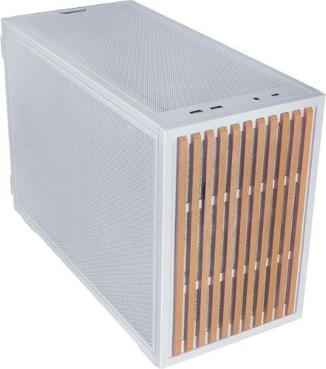 Lian Li DAN Cases B4-mATX White Wood Edition