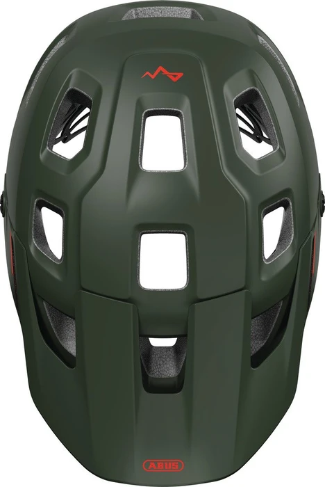ABUS MoDrop MIPS Helm pine green