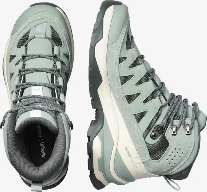 Salomon Quest Echo GTX green milieu/icicle (Damen)