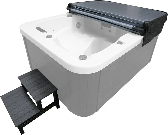 Home Deluxe Zubehör Set Marble - Thermoabdeckung + Treppe Set