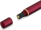 Kaweco Piston Sport AL Solo bordeaux/gold, rechte Hand, extra fein Vorschaubild