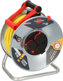 Brennenstuhl Professional SK 290 Kabeltrommel, Schuko auf 3x Schuko, 40m, IP44, AT-N07V3V3-F 3G1,5
