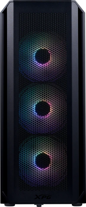 ADATA XPG Valor Air Plus, schwarz, Glasfenster