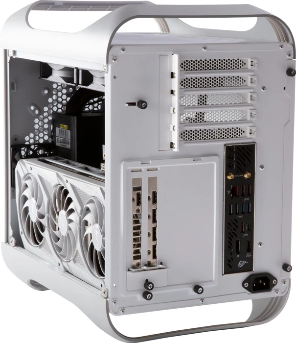 BitFenix Prodigy M 2022 ARGB, weiß, Glasfenster