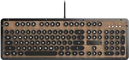 Azio Retro Classic, braun, Elwood, Kailh Typelit, USB, US