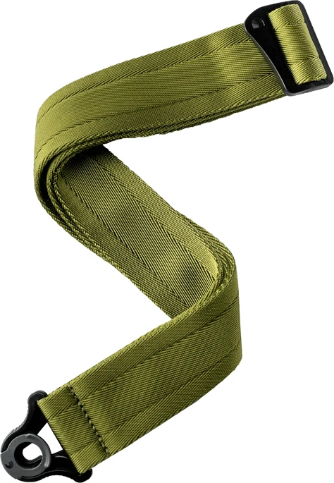 D'Addario Auto Lock Nylon Guitar Strap Moss