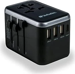 Verbatim UTA-04 Universal-Reiseadapter schwarz