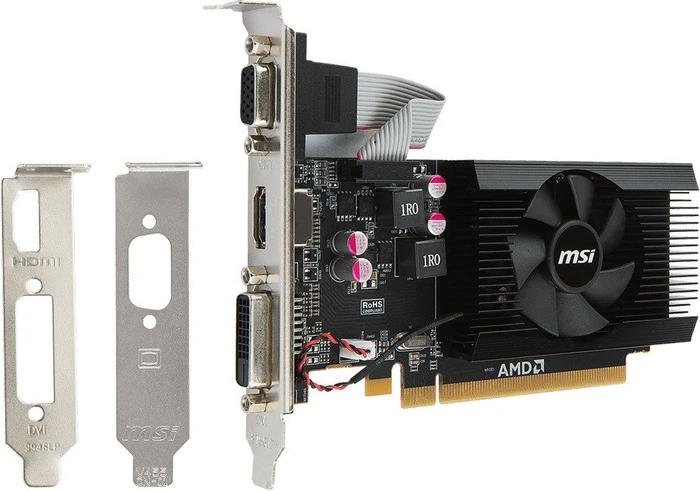 MSI Radeon R7 240 1GD3 64b LP, 1GB DDR3, VGA, DVI, HDMI