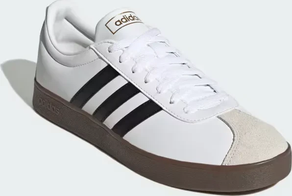 adidas VL Court 2.0 cloud white/core black/gum (Herren)