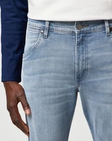 Wrangler Greensboro Low Stretch Jeans grey light (Herren)