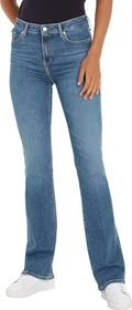Tommy Hilfiger Bootcut mit mittelhohem Bund Jeans mel (Damen)
