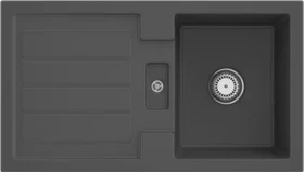 Villeroy & Boch Flavia 50 Einbau Becken reversibel graphite
