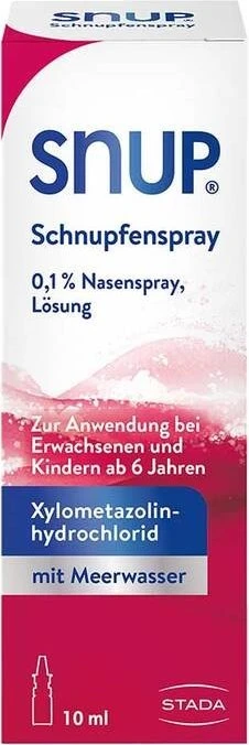 Snup Schnupfenspray 0,1% Nasenspray, 10 ml