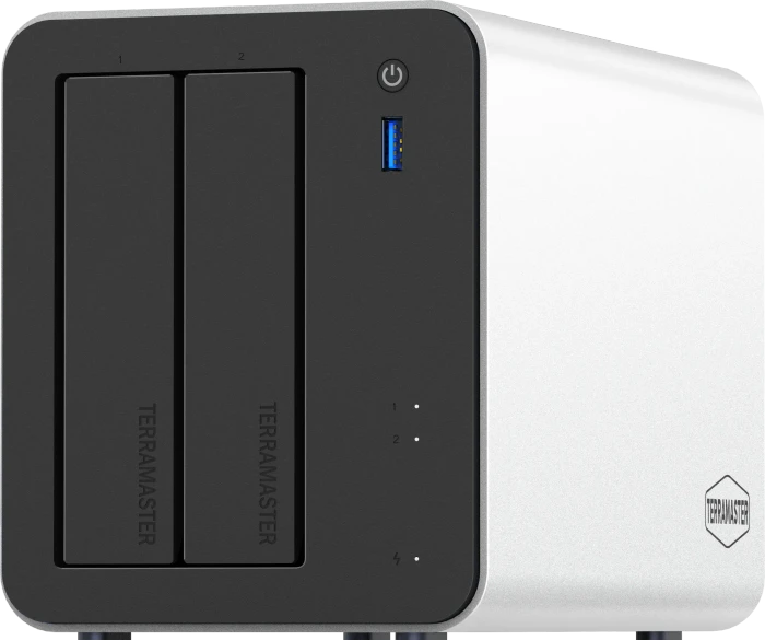 TerraMaster F2-425 Plus, Intel N95, 8GB RAM, 2x RJ-45 5GBase-T, 3x USB-A 3.1