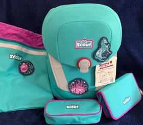 Scout Sunny II Dreamworld Schultaschen-Set, 4-tlg.