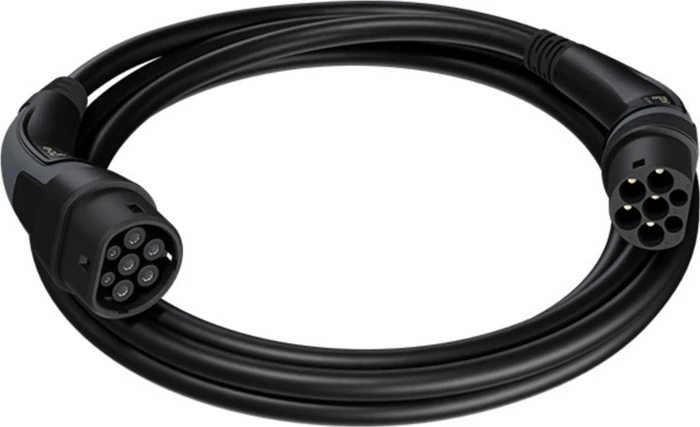 go-eCharger Typ 2 Kabel Black Edition, 22kW, 5m