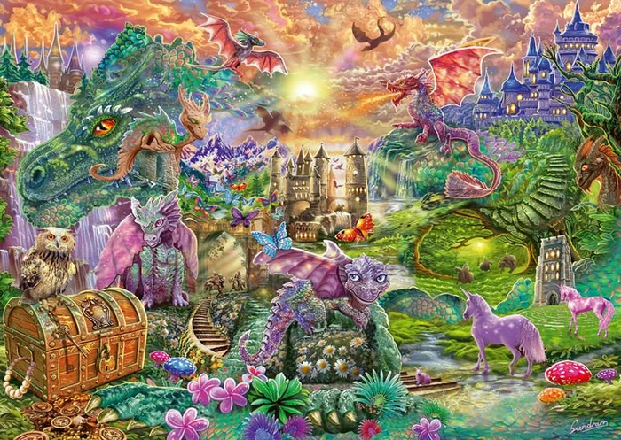 Schmidt Spiele Verzaubertes Drachenland