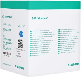 B.Braun Sterican Einmalkanüle 23G 60mm, 100 Stück
