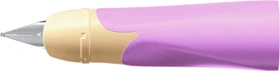 STABILO EASYbirdy Griffstück mit Ersatzfeder Anfänger RH, softpink/apricot