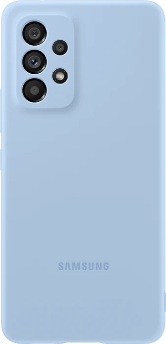 Samsung Silicone Cover für Galaxy A53 5G Arctic Blue