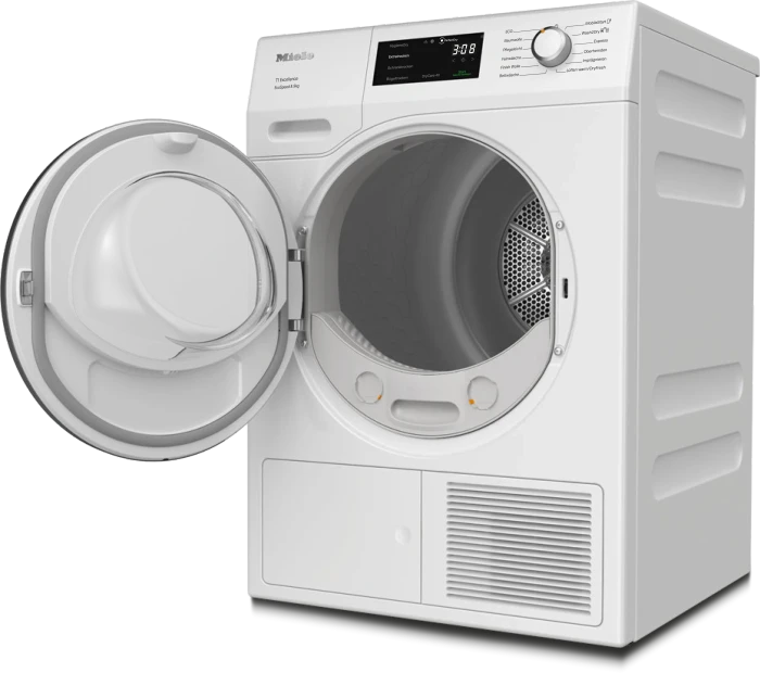 Miele T1 Excellence TEH795WP EcoSpeed & 9kg Wärmepumpentrockner lotosweiß