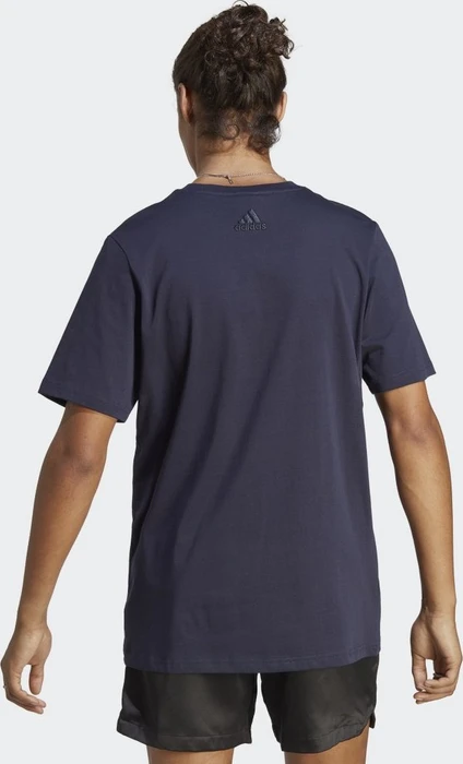 adidas Essentials Single Jersey Big Logo T-Shirt kurzarm legend ink/white (Herren)