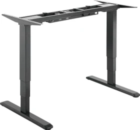 Equip ERGO elektrisch höhenverstellbares Sitz-Steh-Schreibtischgestell mit Doppelmotor schwarz
