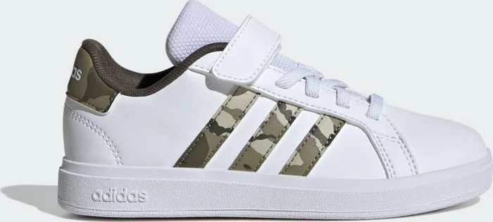 adidas Grand Court 2.0 cloud white/olive strata/shadow olive (Junior)