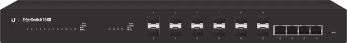 Ubiquiti EdgeSwitch 16 XG Rackmount 10G Managed Switch, 12x SFP+, 4x RJ-45
