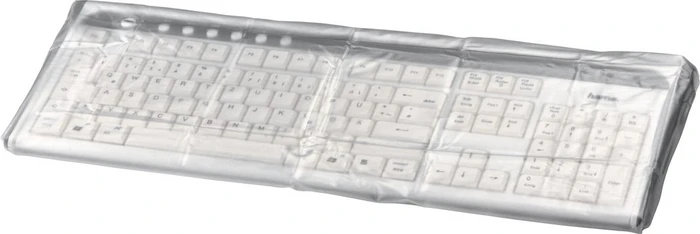 Hama Staubschutzhaube, Tastaturabdeckung, transparent