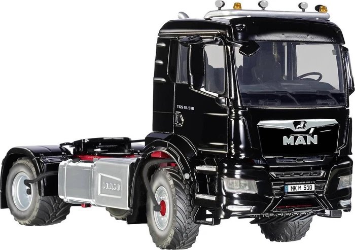 Wiking MAN TGS 18.510 4x4 BL 2-Achs Zugmaschine schwarz