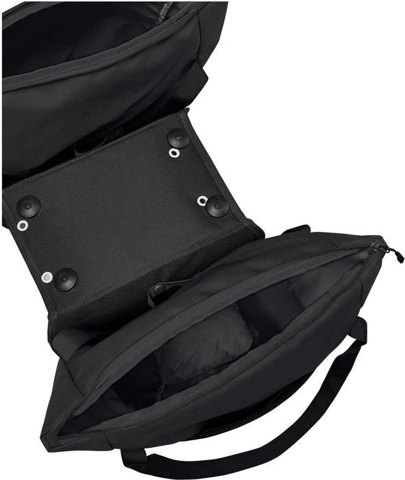 Vaude TwinShopper UniKlip 2 Gepäcktasche schwarz