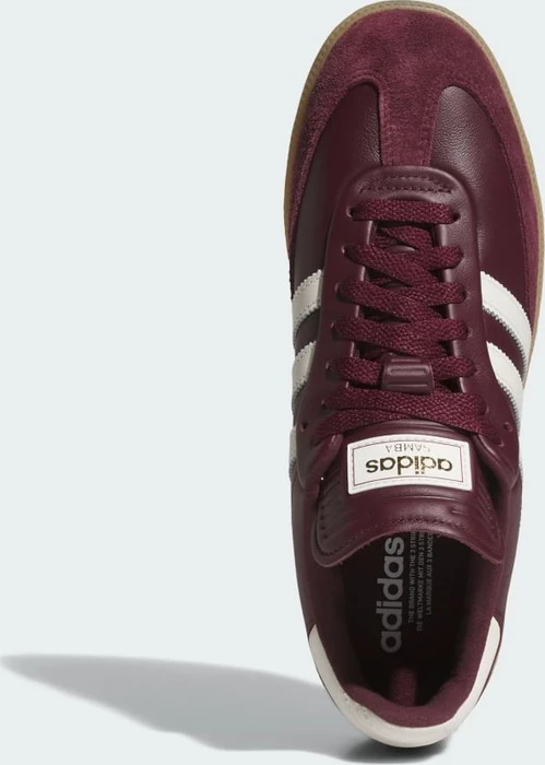 adidas Samba Spikeless Golf maroon/off white/gum