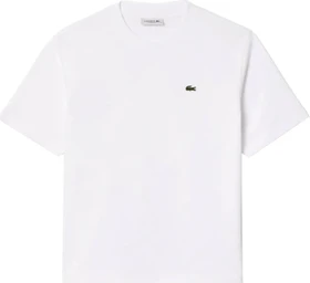 Lacoste Relaxed Fit T-Shirt kurzarm weiß (Damen)