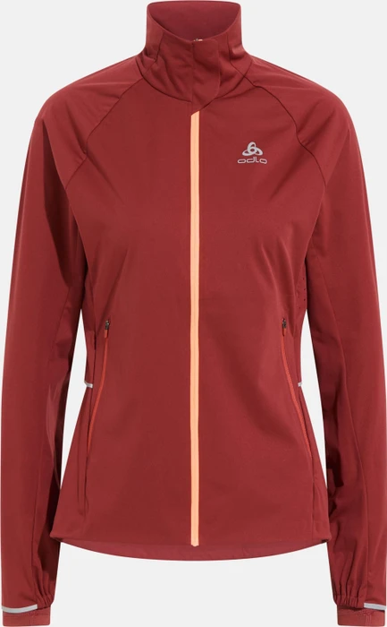 Odlo Zeroweight Pro Warm Laufjacke spiced apple (Damen)