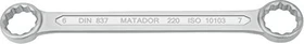 Matador 0220 Doppelringschlüssel, 6/7x100mm