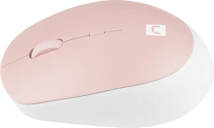 Natec Harrier 2 Wireless Mouse weiß/rosa, Bluetooth