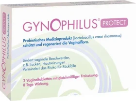 Gynophilus Protect Vaginaltabletten, 2 Stück