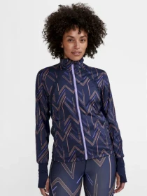 Craft ADV Essence Wind Fahrradjacke blaze/cliff (Damen)