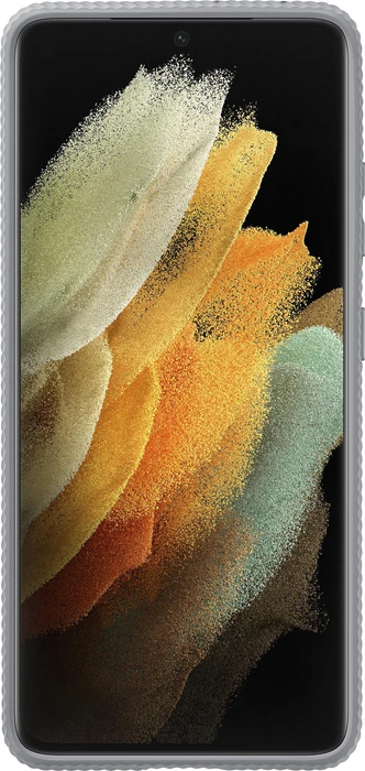 Samsung Protective Standing Cover für Galaxy S21 Ultra grau