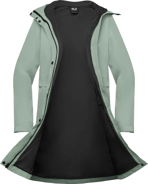 Jack Wolfskin Terraview 2L Funktionsmantel green zinnia (Damen)