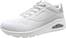Skechers UNO Shimmer Away weiß/silber (Damen)