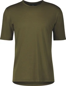 Scott Commuter Merino Trikot kurzarm fir green (Herren)