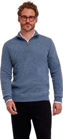 Falke Luxury Troyer Pullover light denim (Herren)