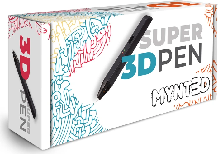 Mynt3D 3D Pen Super, schwarz